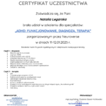Certyfikat - Szkolenie Neuroverse ADHD - Natalia Legarska-2025
